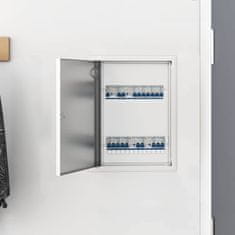 Vidaxl Dostopna enota Bela 43 x 33 x 3 cm Jeklo