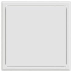 Vidaxl Dostopna enota Bela 43.5 x 33 x 3 cm Jeklo