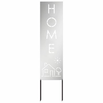 Vidaxl Zaslon za zasebnost v vrtu srebrna 32 x 140 cm Pocinkano jeklo