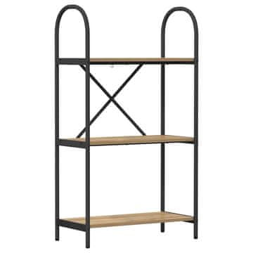 Vidaxl Knjižna polica artisan hrast 60 x 30 x 109 cm Konstruiran les