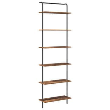 Vidaxl Knjižna polica Star les 60 x 24 x 203 cm Konstruiran les