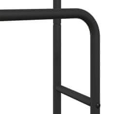 Vidaxl Sušilnik za oblačila s polico Dimljeni oreh 60 x 30 x 100,5 cm