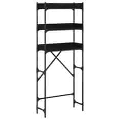 Vidaxl Polica za pralni stroj 67 x 25 x 163 cm Konstruiran les