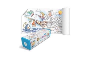 DoDo Plakat za barvanje piratov 70x16cm