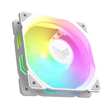 ASUS TUF Gaming TR120 ARGB ventilator, 120mm, PWM, bel (90DA0093-B09000)