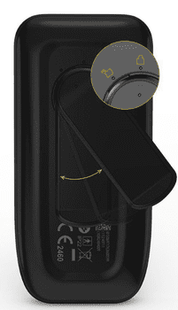  Manta Combo R-C101L mišični elektrostimulator, 4 elektrode, 40 stopenj intenzivnosti, črn