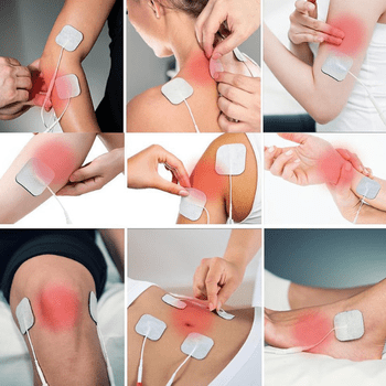  Manta Combo R-C101L mišični elektrostimulator, 4 elektrode, 40 stopenj intenzivnosti, črn