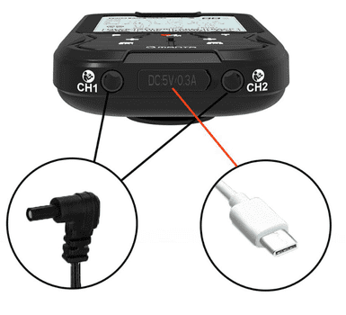  Manta Combo R-C101L mišični elektrostimulator, 4 elektrode, 40 stopenj intenzivnosti, črn