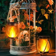 HOME & MARKER® Solarne laterne z učinkom plesočega plamena | FLAMLUX