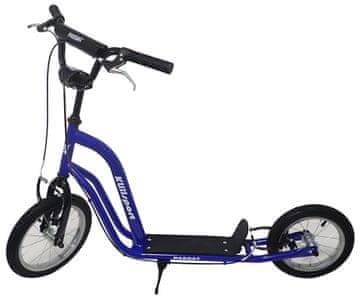 Kubisport Skuter z napihljivimi kolesi Passat 14/12", modri