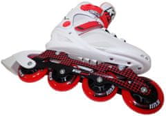 Kubisport Inline drsalke CS320K white velikost 43