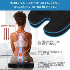 Orthexa Ortopedska blazina za sedenje – ComfortLux