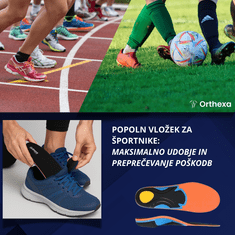 Orthexa Športni vložki za čevlje – Active - S (34-37)
