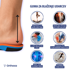 Orthexa Športni vložki za čevlje – Active - S (34-37)
