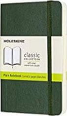 Moleskine Beležnica - mehke platnice, S, prozorna - temno zelena