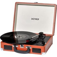 Denver Prenosni gramofon VPL 120 BROWN