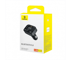 FM2 Transmiter, bluetooth, prostoročna naprava + avtopolnilec 2x USB A in USB-C 18W