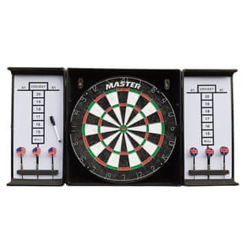 Master Aluminijasta omarica s tarčo in puščicami