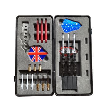 Master Črne in srebrne puščice v darilni škatli 3 kosi - komplet softip-jeklo 16g