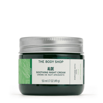 The Body Shop Aloe pomirjujoča nočna krema 50 ml