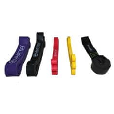Master Komplet 4 trakov za krepitev MASTER Latex Power Band 2-55 kg