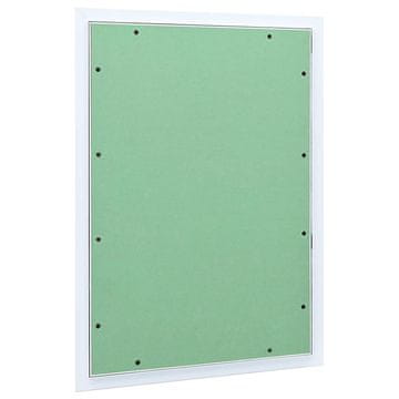 Vidaxl Dostopna enota Zelena in srebrna 55 x 75 cm