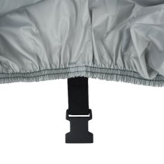 Vidaxl Čoln pokrov sivi dolžina 427-488 cm širina 173cm