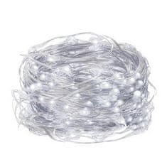 Springos božične lučke 300 LED hladno bela 8 funkcij 30+3m