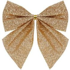 Springos božični okrasek pentlja 8x7cm 6kos