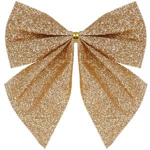 Springos božični okrasek pentlja 8x7cm 6kos