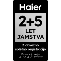 Haier promocija: 7 let jamstva
