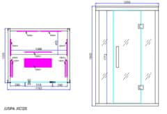 JJSPA JJSPA JIC120 - Infrardeča savna