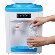 sarcia.eu Modro-beli električni, majhen AVTOMATI za steklenice z vodo, topla/hladna voda 550 W, 220 V, za dom/pisarno 5–18 l
