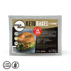 AVENIJA OKUSOV KETO BAGEL s sezamom 2x75 g