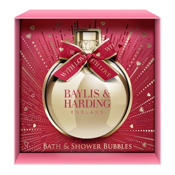 Baylis & Harding Mehurčki za kopel in prhanje z vonjem polnočne češnje 250 ml