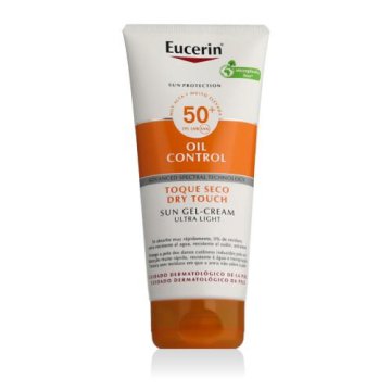Eucerin Sun Oil Control Dry Touch Gel-Cream zaščita pred soncem za telo mastna koža 200 ml