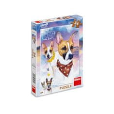 Dino Sestavljanka Gump sva dva 18x26cm 24 kosov