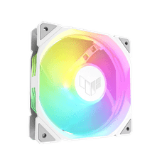 ASUS TUF Gaming TR120 ARGB ventilatorji, 3x 120mm, PWM, beli, Triple Pack (90DA0093-B09020)