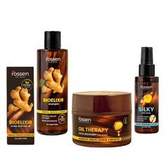 ROSSEN Natural Kvatro set za nego in rast las