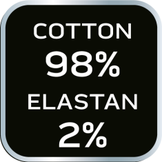 Delovne hlače DENIM s 5 žepi, velikost XXL