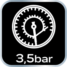 shumee Pištola za strukturno barvanje, 4,7 litra, 3,5 bara, priložene šobe 4/6/8 mm