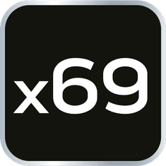 shumee Izvijačni nastavki z držalom 69 kosov.