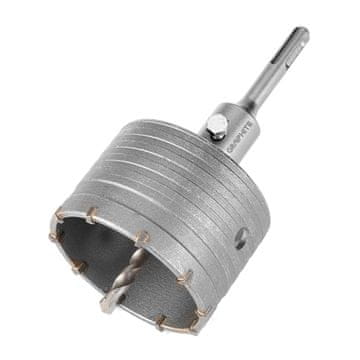 Topex 85 mm karbidna luknjasta žaga z adapterjem SDS+ in pilotnim svedrom