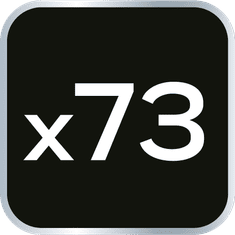 shumee Izvijačni nastavki z držalom 73 kosov.