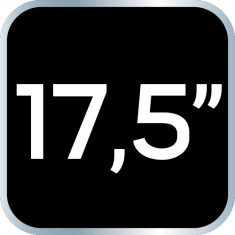 shumee Sekira 950 g, glava 700 g, ročaj iz vlaken, 17,5"