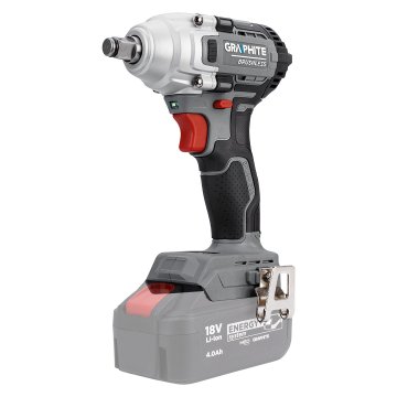 shumee 18 V, 330 Nm, ½” brezkrtačni udarni ključ, Energy+, brez baterije