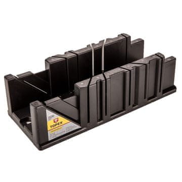 shumee Plastična škatla za rezanje poševnih rezov 250 x 65 x 60 mm