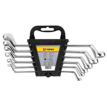 shumee Ukrivljeni obročni ključi 6-17 mm, komplet 6 kosov