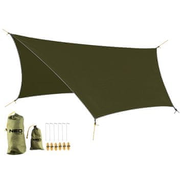 shumee Vodoodporna ponjava 360 x 290 cm 210T PU3000