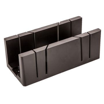 Topex Plastična škatla za rezanje poševnih rezov 295 x 80 x 70 mm